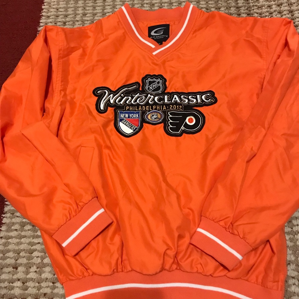 Philadelphia Flyers Pullover Windbreaker S
